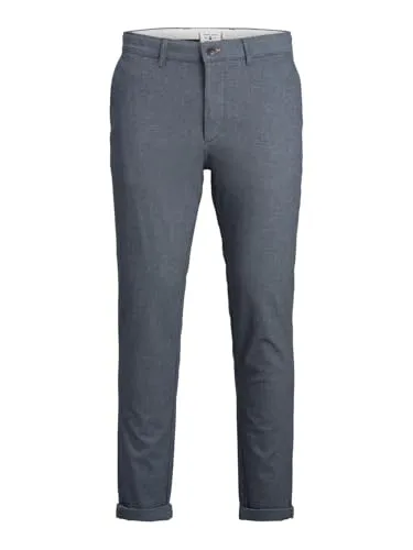 JACK & JONES Herren Jjimarco Jjfury AKM Faded Denim Hose - Herren-Jeanshose im Slim Fit mit superengen Beinen, ideal für einen modernen Look. Die Enzymwaschung sorgt für extra Weichheit und Tragekomfort.