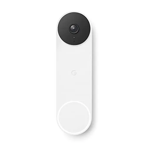 Google Nest Türklingel - Kabellos - Haus-Alarmanlagen mit Bluetooth und Dualband WLAN (2.4 GHz & 5 GHz) für optimale Konnektivität und Sicherheit in Ihrem Zuhause.