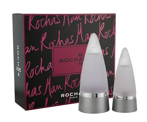 Rochas Man Geschenkset 150ml - Herren Geschenkset mit 100ml Eau de Toilette und 50ml Eau de Toilette, ideal für Männer, die einen einzigartigen Duft schätzen.