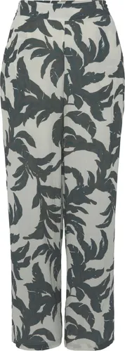 s.Oliver Palazzohose aus gekreppter Viskose - Palazzohosen, bequem und stylish mit Allover-Druck und praktischen Taschen, ideal für lässige Outfits.