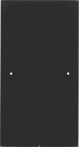 Berker Touch-Sensor 1fach 75141855 – Eleganter Bussystem-Tastsensor - Hochwertiger Touch-Sensor aus Glas für die Unterputzmontage. Mit zwei Betätigungspunkten und LED-Anzeige bietet er eine moderne Steuerungslösung für Ihr Zuhause.