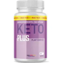 Keto Plus Kapseln - Dein zuverlässiger Partner für Diät - Diät Nahrungsergänzungsmittel mit Apfelessig, Guarana und Cayennepfeffer, unterstützt deine Gewichtsreduktion und ist für Männer und Frauen geeignet.