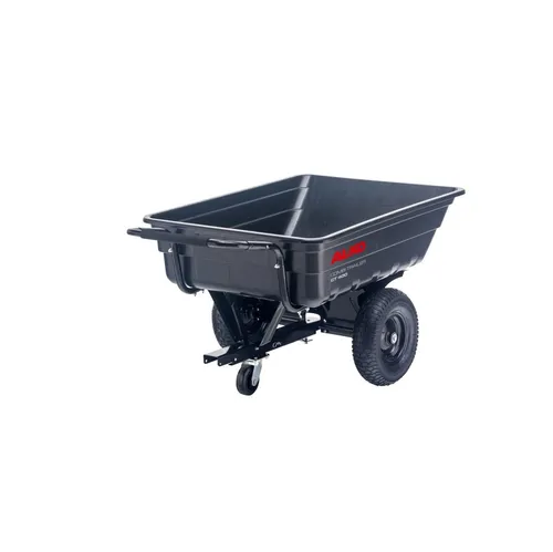 AL-KO Combi Trailer CT 400 für Rasentraktoren - Zubehör für Gartengeräte, vielseitig einsetzbar als Transportmittel für Rasenschnitt, Laub und mehr – Ihr perfekter Helfer im Garten.