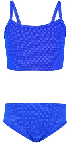 Aquarti Bustier-Bikini Aquarti Mädchen Bikini Set Bustier Bikinislip Zweiteiliger Badeanzug