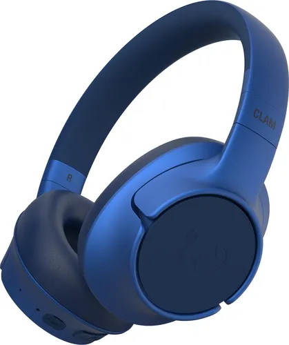 Fresh 'n Rebel Clam Fuse Bluetooth Kopfhörer - Over-Ear Kopfhörer mit Hybrid Active Noise Cancelling und 45h Spielzeit, ideal für kristallklare Anrufe und ultimativen Musikgenuss unterwegs.