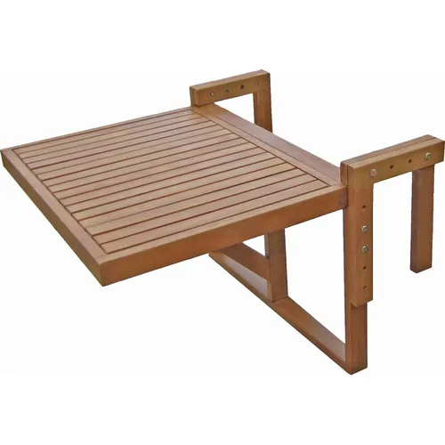 Hängetisch Klapptisch Balkontisch verstelb. Eukalyptus FSC100% geölt 60x45cm B
