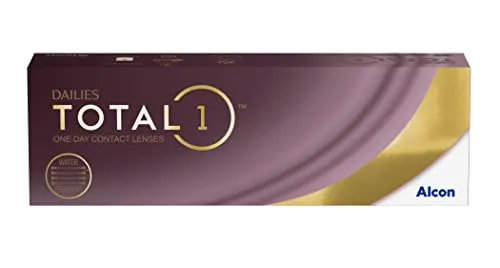Alcon Dailies Total 1 Tageslinsen 30er Packung  - Kontaktlinsen mit Wassergradient-Technologie für ein außergewöhnlich sanftes Tragegefühl bis zum Ende des Tages.