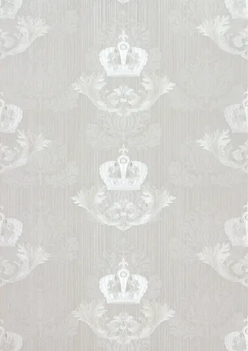 Vliestapete GLÖÖCKLER, grau (grau, beige), B:0,70m L:10,05m, Vlies, Tapeten, moderne Tapete für Wohnzimmer Schlafzimmer Küche