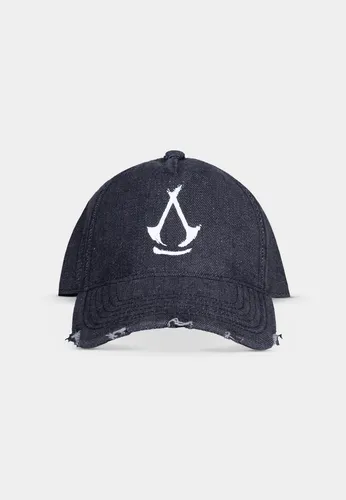 Assassin's Creed Shadows - Acid Washed Men's Adjustable Cap - Merchandising für Erwachsene, stylische schwarze Cap aus 100% Baumwolle, perfekt für Fans der Assassin's Creed Reihe.