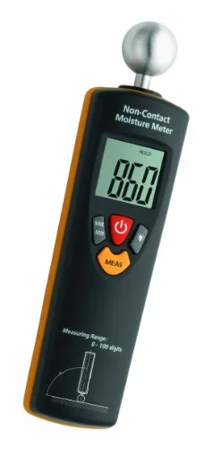 TFA Feuchtemessgerät HumidCheck - Zerstörungsfreie Materialfeuchtigkeitsmessung bis 40mm Tiefe, ideal für Holz, Baustoffe und Estrich