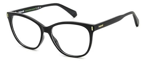 POLAROID Brillengestell (Model Pld D463) für Damen, Katzenauge, gefertigt aus Eco polyamide (inklusive Brillenetui)