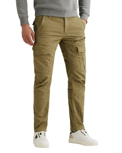 PME Legend Herren Cargohose NORDROP Cargo 3.0 Stretch Twill - Tapered Fit - Modische PME Legend Cargohose für Herren mit normaler Leibhöhe und Reißverschluss. Der Stretchanteil sorgt für optimalen Tragekomfort. Ideal für jeden Anlass und vielseitig kombinierbar.