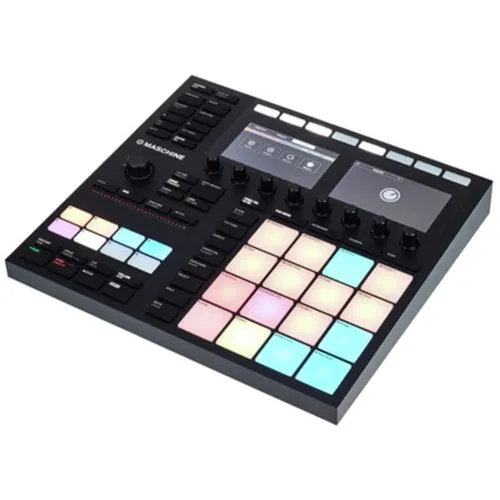 Native Instruments Maschine MK3 Produktions Controller - Audio/MIDI-Controller mit 16 Tasten, ideal für kreative Musikproduktion und bietet umfassende Softwareintegration.
