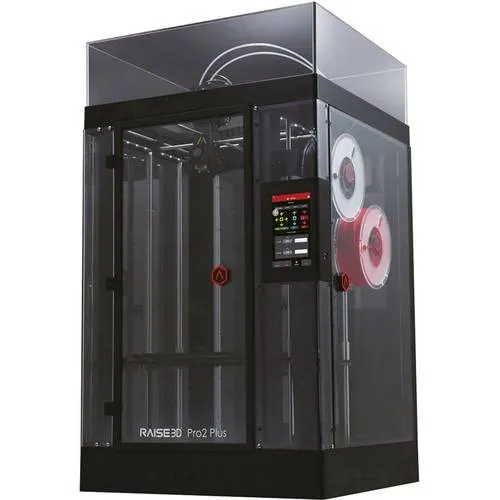 Raise3D Pro2 Plus - Dual-Extruder 3D-Drucker - Professioneller 3D-Drucker mit hoher Auflösung und Dual-Extruder-Technologie für vielseitige Projekte. Ideal für Fertigung und Prototyping, ausgestattet mit einem HEPA-Luftfilter und 24/7-Zuverlässigkeit.