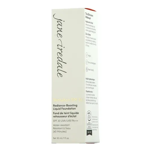 jane iredale Skintuition SPF 30 Liquid Foundation - 70 Deep 30ml - Die jane iredale Skintuition SPF 30 Liquid Foundation - 70 Deep bietet aufbaubare Deckkraft und einen natürlichen Glow. Ideal für einen ebenmäßigen Teint und mit integriertem Sonnenschutz für den täglichen Gebrauch.