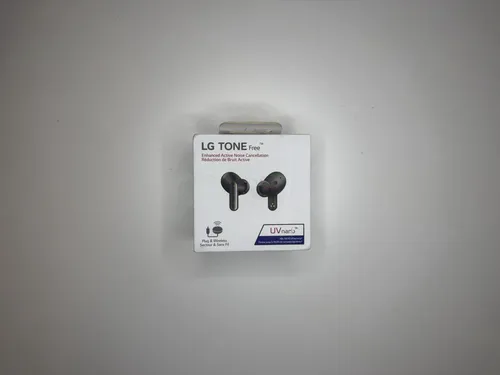 LG TONE Free DFP9 - In-Ear-Kopfhörer mit Active Noise Cancelling, Bluetooth 5.2, Sprachsteuerung und UV-Reinigung in Schwarz