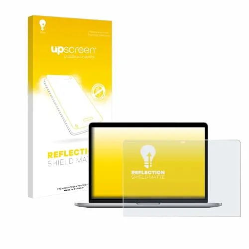 upscreen Entspiegelungs-Schutzfolie für Apple MacBook Pro M1 13" 2020 Displayschutz-Folie Matt [Anti-Reflex, Anti-Fingerprint]