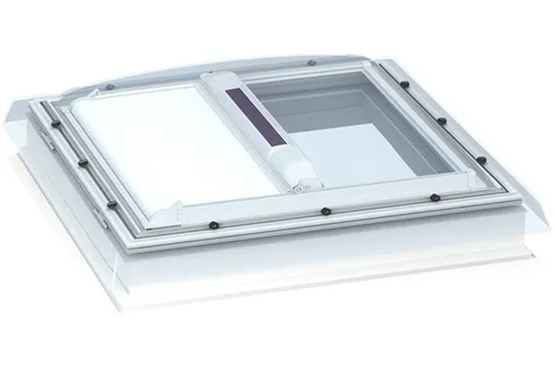 VELUX Flachdachfenster Hitzeschutzmarkise Uni Weiss 6090WL - Zubehör für Fenster - effektiver Hitzeschutz für VELUX Flachdachfenster, ideal für angenehme Raumtemperatur und Lichtregulierung.