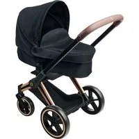 Corolle® Kombi-Puppenwagen Cybex für Puppen 36-42cm - Vielseitiger 3in1 Puppenwagen, inspiriert vom Cybex Priam, ideal für kreative Rollenspiele. Faltbar und platzsparend, mit beweglichem Verdeck und stabilem Korb. Perfekt für Corolle Puppen!