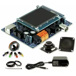 VISTRON Bausatz DAB Radio - DAB+ Empfang mit 6W Stereo Verstärker, grafisches Farbdisplay und einfache Montage