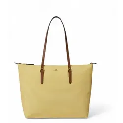Lauren Ralph Lauren Keaton Nylon Tragetasche für Damen - Die Keaton Tote Bag aus robustem Nylon bietet viel Platz für Alltagsgegenstände und besticht durch ihre elegante Silhouette. Mit Kunstlederriemen und metallic 'LRL'-Logo ist sie ein stilvolles Accessoire für jeden Tag.