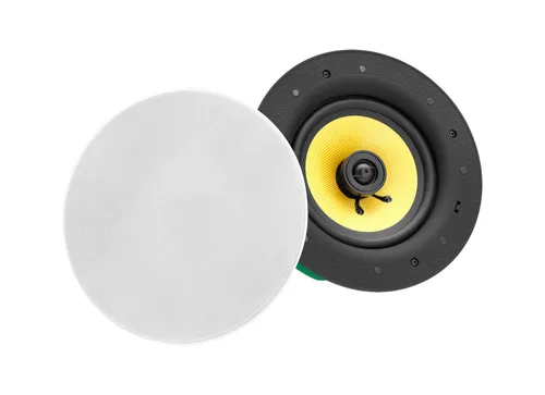 Pronomic CLS-660 WH - High-End 2-Wege Einbaulautsprecher, brillanter Klang und rahmenloses Design für optimale Festinstallation