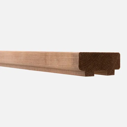 MOKA Handlauf aus Tannenholz - Wetterfestes Wandgeländer - Handlauf aus kesseldruckimprägniertem Tannenholz, ideal für den Außenbereich. Langlebig und robust, perfekt für Treppen oder als Moka-Geländer. Made in France, 2 Jahre Garantie.