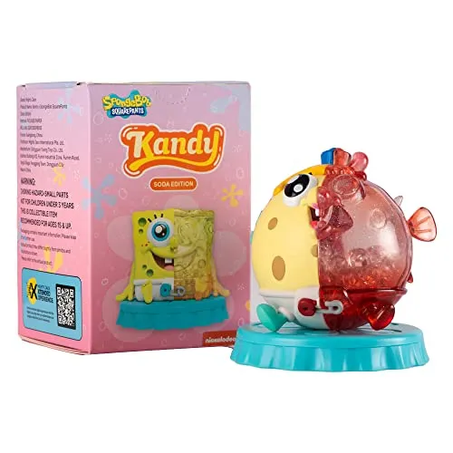 Mighty Jaxx Kandy x SpongeBob SquarePants - Soda Edition - assortiert - Spielzeugfigur, limitierte Auflage mit einzigartigem Design, perfekt für Sammler und Fans von SpongeBob!