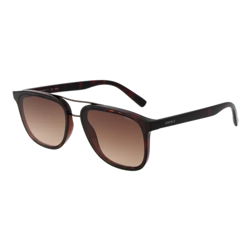 Esprit Sonnenbrille ET39125 55545 braun - Sportbrille mit 100% UV-Schutz und trendigem Piloten-Design, ideal für aktive Tage in der Sonne.