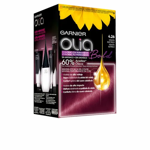 OLIA coloración permanente #4,26-violeta eléctrico 4 pz