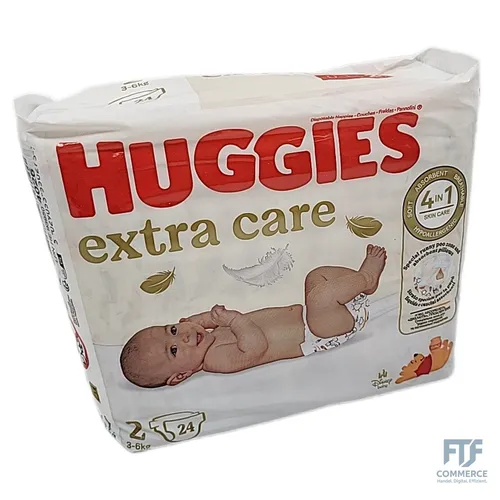 Huggies Baby, Größe 2 (3 – 6 KG), 24 Windeln