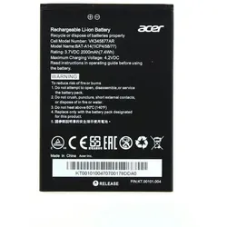 Hochwertiger Original Akku für Acer Liquid Z6 - Handy-Akkus mit Schutzelektronik gegen Überladung, ideal als Austausch- oder Ersatzakku für längere Lebensdauer und hohe Sicherheit.