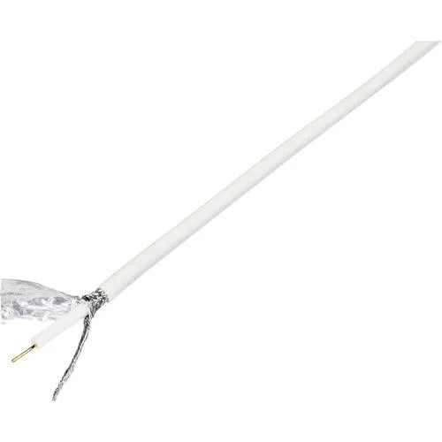 TRU COMPONENTS 1570973 Koaxialkabel Außen-Durchmesser: 6.60 mm RG6 /U 75 Ω 120 dB Weiß 10 m