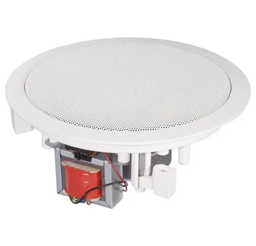 Renkforce CL-130RT ELA-Einbaulautsprecher 45 W - Hochwertiger Klang für Ihr Projekt - ELA-Einbaulautsprecher mit 45 W, Trafo und Schraubbefestigung für einfache Installation und optimale Klangqualität in öffentlichen Räumen.