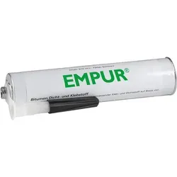 Empur Bitumen Dicht- und Klebstoff 310 ml Kartusche - Hochwertiger Kraftkleber für zuverlässige Abdichtungen. Ideal für den professionellen Einsatz in Bauprojekten. Hohe Flexibilität und einfache Anwendung garantieren optimale Ergebnisse.