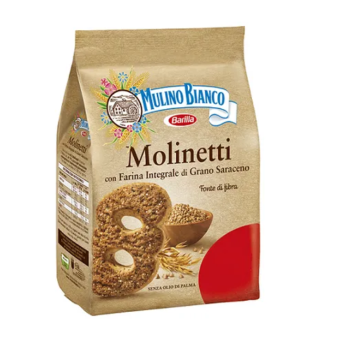 Mulino Bianco Molinetti Kekse 350g - Kekse & Kleingebäck: Italienische Köstlichkeit mit knuspriger Textur, perfekt für den Genuss zu jeder Tageszeit.