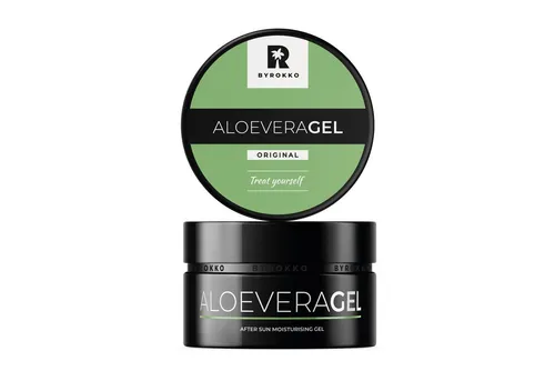 BYROKKO After Sun-Gel BYROKKO Aloe Vera Gel – Schnell einziehendes, kühlendes After-Sun Gel, 1-tlg.
