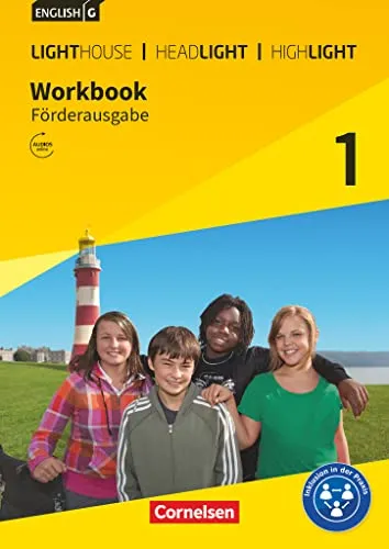 English G Lighthouse / English G Headlight / English G Highlight - Allgemeine Ausgabe / Band 1: 5. Schuljahr - Workbook - Förderausgabe: Arbeitsheft ... - Zu Lighthouse, Headlight und Highlight
