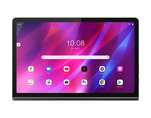 Lenovo Yoga Tab 11 YT-J706F 4GB 128GB - Grau - Tablet mit 11 Zoll IPS-Display und 2000 x 1200 Pixel Auflösung. Genießen Sie mit 4 JBL-Lautsprechern und Dolby Atmos® ein beeindruckendes Audio-Erlebnis. Ideal für Unterhaltung und Multimedia.