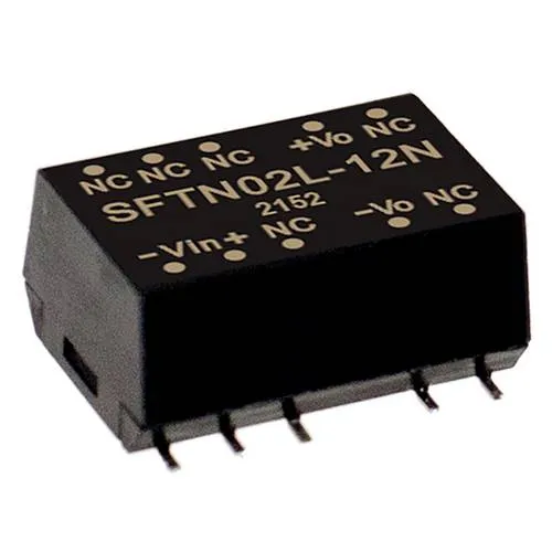 MEAN WELL SFTN02L-05N DC/DC-Wandler, SMD 400 mA 2 W Anzahl Ausgänge: 1 x Inhalt 1 St.