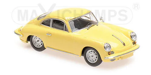 Minichamps 1:43 PORSCHE 356 CARRERA 2 - 1963 - YELLOW