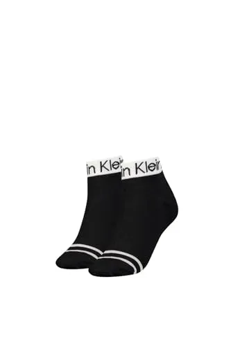 Calvin Klein Logo Women's Short Socks 2 pack