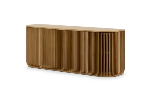 Woodek Design Sideboard FRANZ – Massivholz & Eichenfurnier, elegant und funktional - Das Sideboard FRANZ vereint Stil und Funktionalität. Aus massiver Eiche und Eichenfurnier gefertigt, punktet es mit stabiler Bauweise und elegantem Design. Perfekt für jedes Wohnambiente und handgefertigt mit viel Liebe zum Detail.