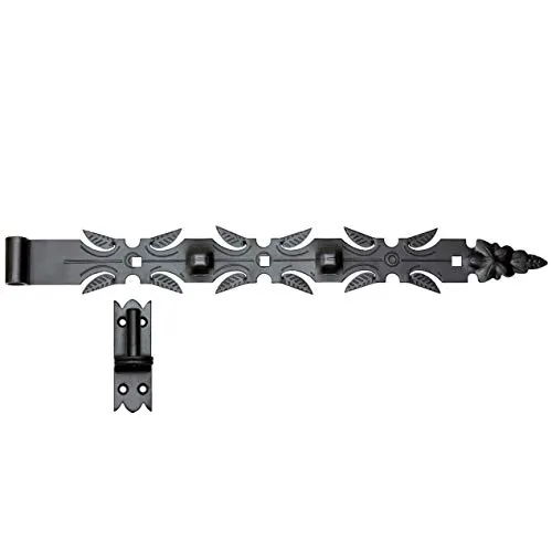 Ladenband Türband Türbänder Torbänder 600 mit 16 mm Dorn Schwarz Schmiedeeisen