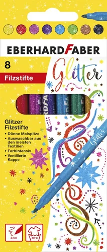 EBERHARD FABER Filzstifte farbsortiert, 1 St. 551008