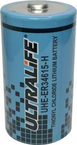 Ultralife ER 34615H Spezial-Batterie Mono (D) - Lithium-Batterie mit 3.6 V und 19000 mAh, äußerst langlebig und ideal für Geräte mit hohem Energiebedarf wie Funkanwendungen und GPS.