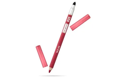 Pupa Milano True Lips Blendable Lip Liner Pencil - Strawberry Red - Lippenstift, super pigmentiert und perfekt für definierte Lippenkonturen. Mit feuchtigkeitsspendendem Jojobaöl und Vitaminen für langanhaltenden Halt.
