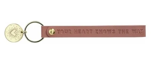 Schlüsselband "Your heart knows the way"