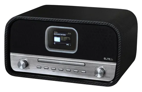Soundmaster Elite Line ICD 3030 CA - DAB+ Design Radio mit Internetradio - Klassisches Radio mit WLAN, DAB+ und UKW, bietet brillanten Klang und zahlreiche Streaming-Optionen, inklusive Spotify Connect und USB-Anschluss für vielseitigen Musikgenuss.