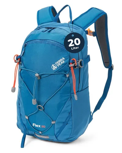 Terra Peak Wanderrucksack 20L Flex 20 - Wasserdichter Daypack für Damen und Herren - Trekkingrucksäcke mit 20L Volumen, leicht, bequem und aus robustem Material. Ideal für Outdoor-Abenteuer und bietet optimalen Tragekomfort dank innovativem Rückensystem.